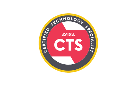 Avixa CTS Certificate