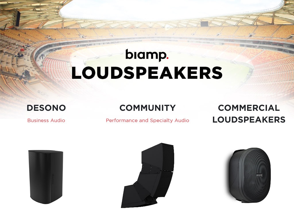 Biamp Loudspeaker Installation