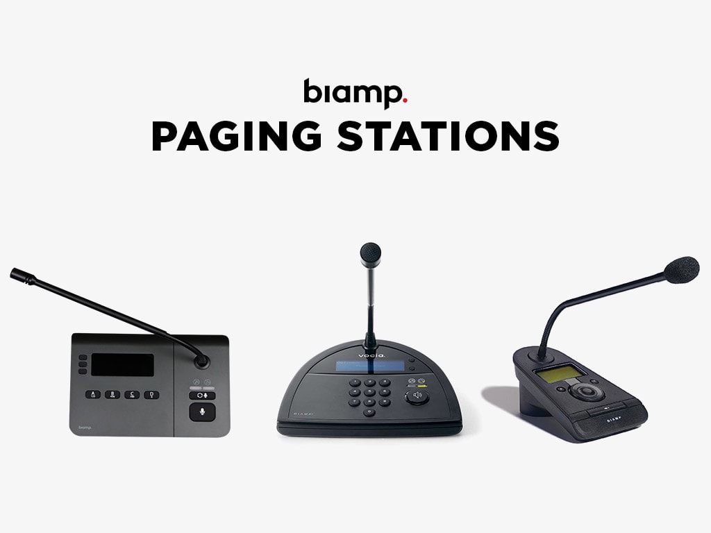 Biamp Paging Station