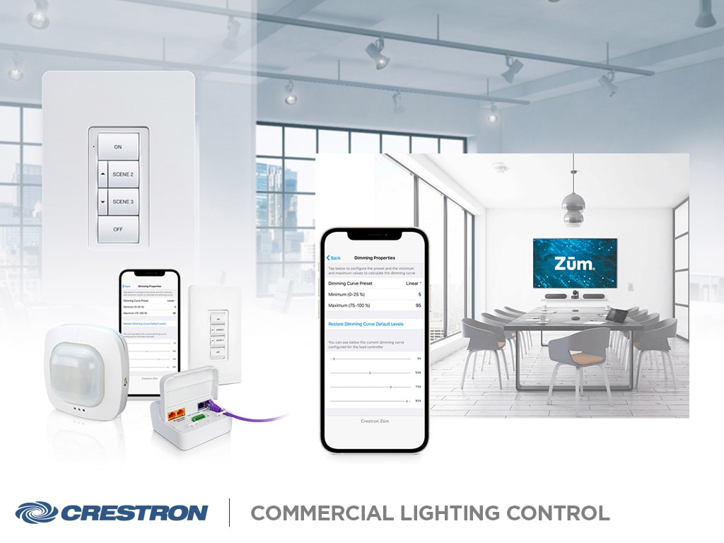 crestron lighting control