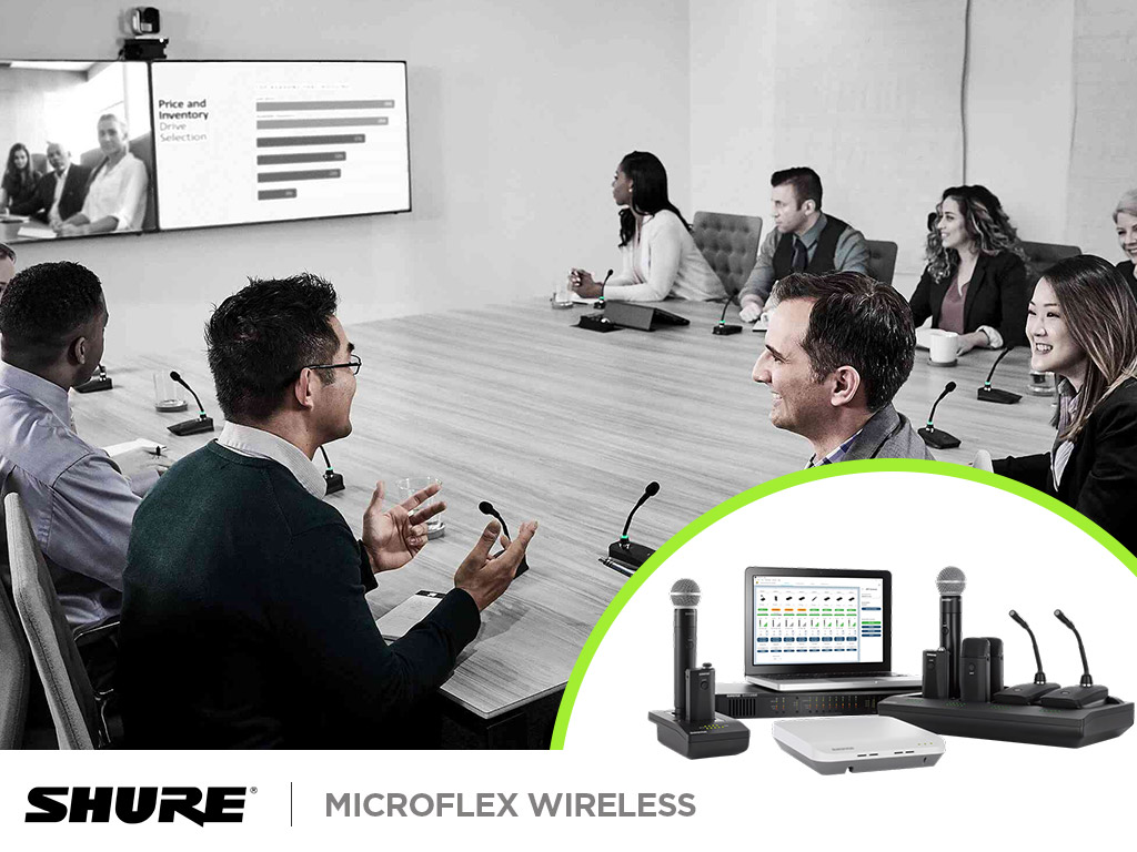 Shure Microflex Wireless Installation